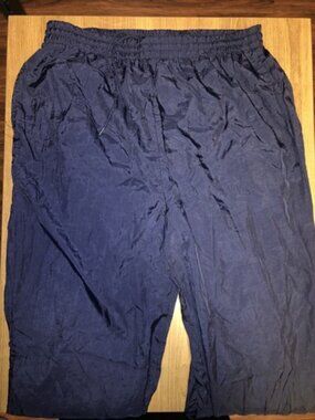 Vintage MacGregor Blue Nylon Track Sweat Pants Size L Men’s